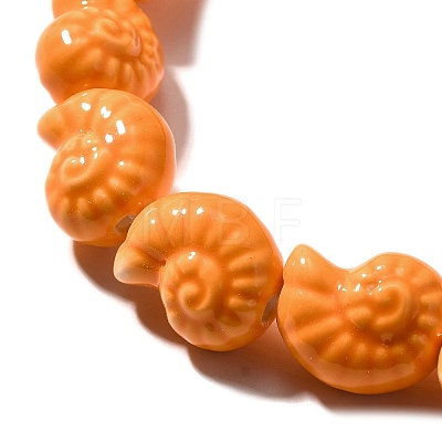 Handmade Porcelain Beads Strands PORC-I028-02E-1