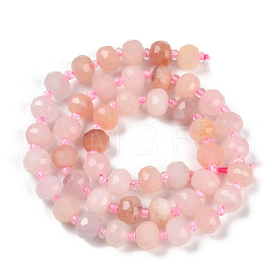 Natural Pink Aventurine Beads Strands G-H057-A07-01-1