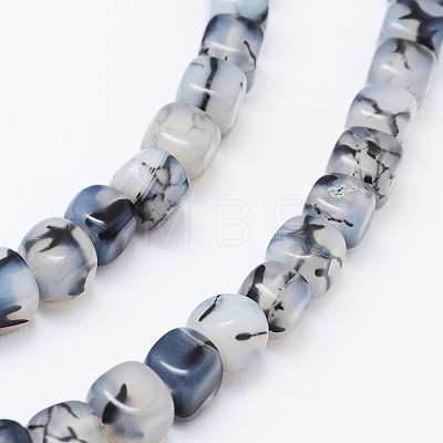 Natural Agate Beads Strands X-G-E469-01D-1