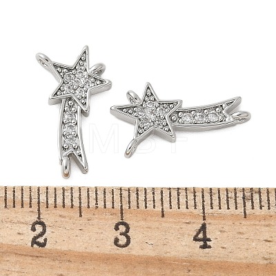 Brass Micro Pave Cubic Zirconia Pendants KK-U056-57P-1