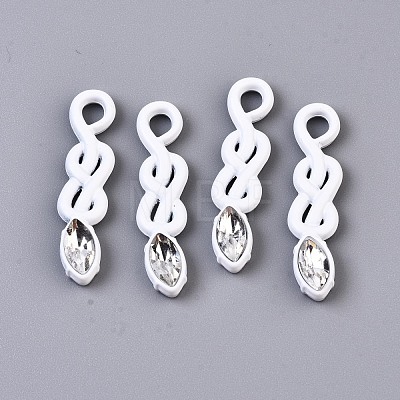 Spray Painted Alloy Pendants PALLOY-S132-229-RS-1