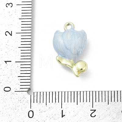 Alloy Enamel Pendants PALLOY-R151-45G-03-1