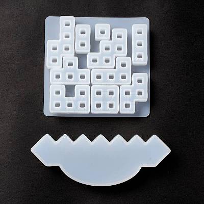 Stacking Puzzle Silicone Molds DIY-B046-03-1