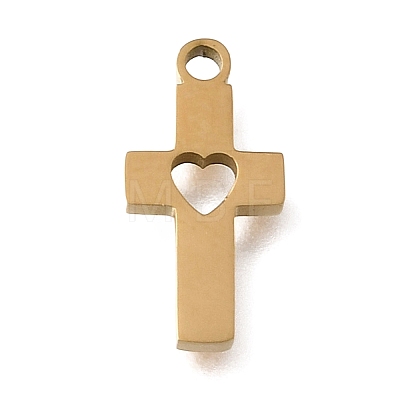 Easter 304 Stainless Steel Pendants STAS-E532-02P-1