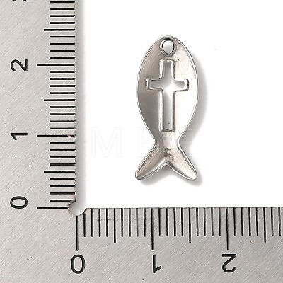 Non-Tarnish 304 Stainless Steel Pendants STAS-M017-02P-1