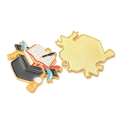 Graduation Season Alloy Pendants AL-B001-01G-C-1