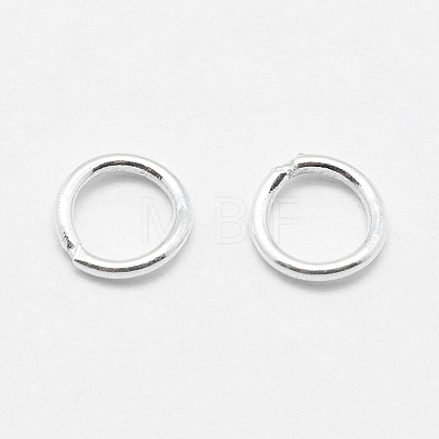 925 Sterling Silver Round Rings STER-L063-03B-S-1