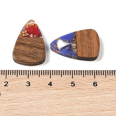 Resin & Wood Pendants WOOD-S061-02J-1