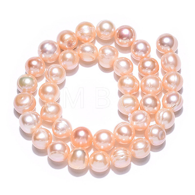 Natural Cultured Freshwater Pearl Beads Strands PEAR-N013-09A-1