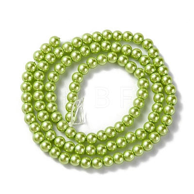 Grade A Glass Pearl Beads HY-J001-4mm-HX014-1