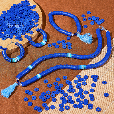 Eco-Friendly Handmade Polymer Clay Beads CLAY-PH0001-25D-1