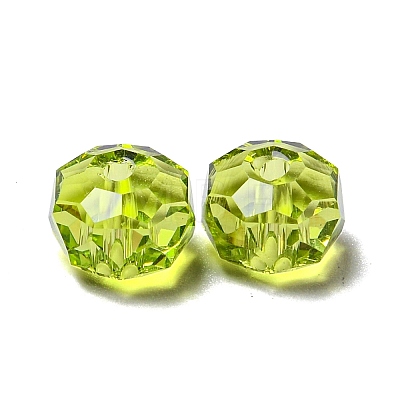 Transparent K9 Glass Beads GLAA-E048-02-25-1