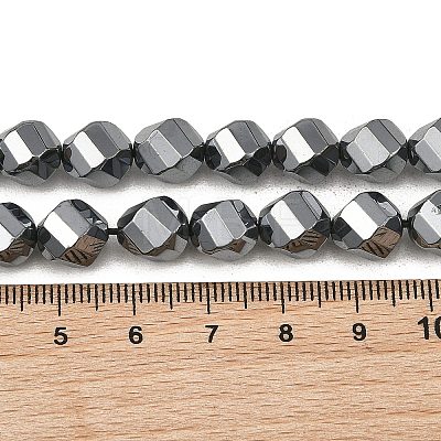 Terahertz Stone Beads Strands G-G458-D01-9x8mm-1