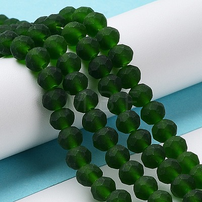 Transparent Glass Beads Strands EGLA-A034-T4mm-MD24-1