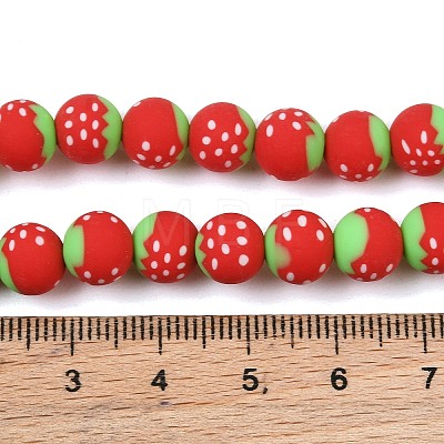 Handmade Polymer Clay Beads Strands PY-CBAEC33-02Q-1