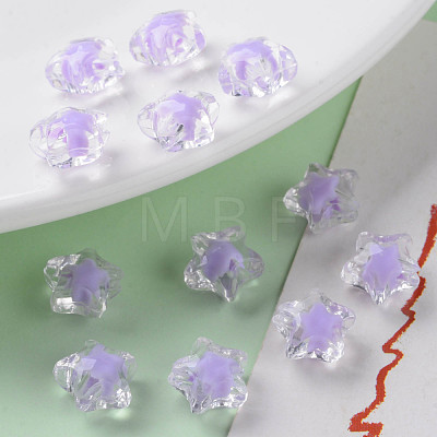 Transparent Acrylic Beads TACR-S152-01A-SS2114-1