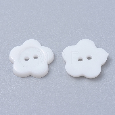 Acrylic Sewing Buttons for Costume Design BUTT-E074-B-10-1