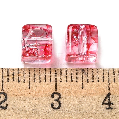 500Pcs Transparent Crackle Glass Beads EGLA-NH0001-01F-1
