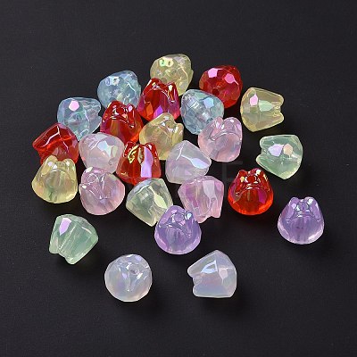 Transparent Acrylic Imitation Jelly Beads OACR-P011-02C-1