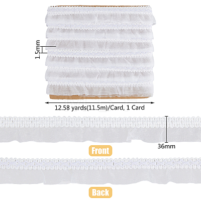 Polyester Lace Ribbon DIY-WH0530-65A-1