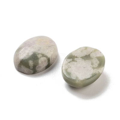 Natural Peace Jade Cabochons G-G145-01B-55-1