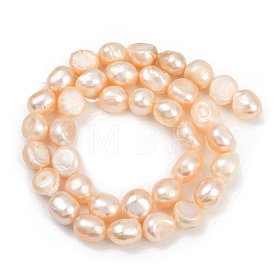 Natural Cultured Freshwater Pearl Beads Strands PEAR-P064-20K-01C-1