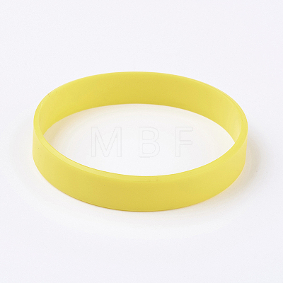 Silicone Wristbands Bracelets X-BJEW-J176-19-1