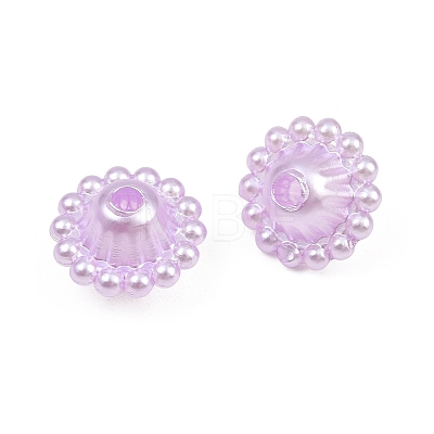 Imitation Pearl Acrylic Beads AC-CBAAA05-10B-1