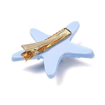 Starfish Resin Alligator Hair Clips LS-PHAR-Z008-02A-1