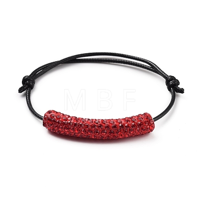 Adjustable Korean Waxed Polyester Cord Braided Bead Bracelets BJEW-JB05324-02-1