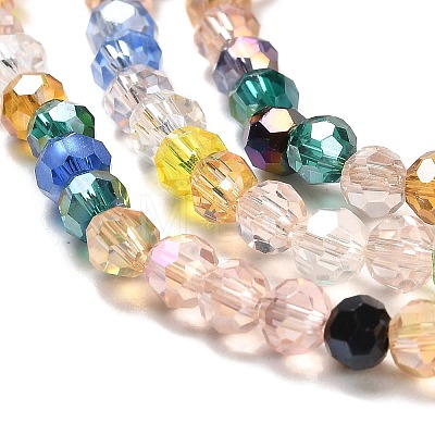 Transparent Glass Beads EGLA-A035-T4mm-HB01-1