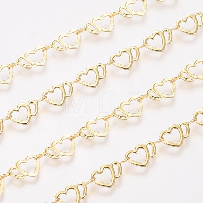 Brass Handmade Link Chains CHC-G006-06G-1