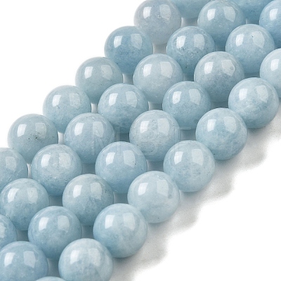 Dyed Natural Malaysia Jade Beads Strands X-G-G021-02C-20-1
