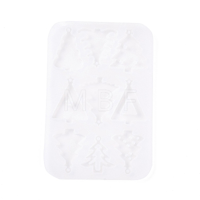 Christmas Pendants DIY Silicone Mold DIY-K073-19B-1