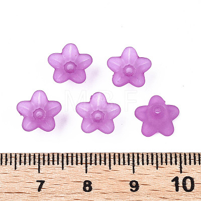 Transparent Acrylic Beads X-PL554-16-1