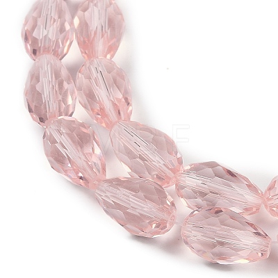 Transparent Glass Beads Strands EGLA-N013-T8mm-D18-1