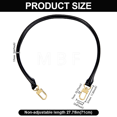 Leather Bag Handles AJEW-WH0609-681A-1