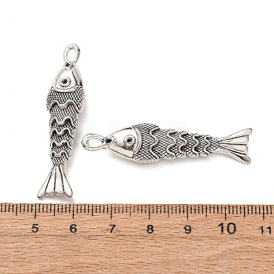 Tibetan Style Alloy Pendants FIND-C094-29A-AS-1