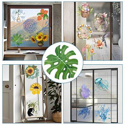 PVC Window Sticker DIY-WH0235-050-1