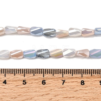 Electroplate Glass Beads EGLA-D300-01A-05-1