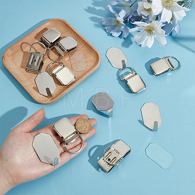 10 Sets Stainless Steel Wall Hooks AJEW-OC0016-01P-1