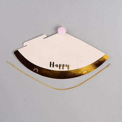 Paper Party Hats AJEW-WH0182-84E-1