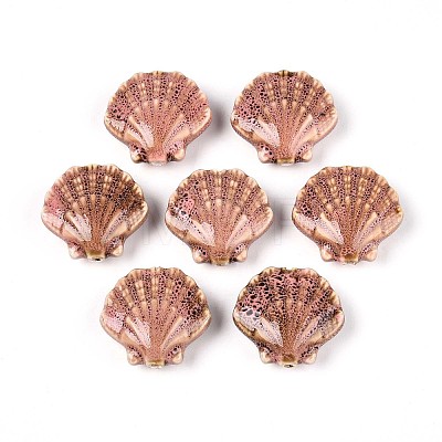 Handmade Porcelain Beads PORC-N009-01M-1