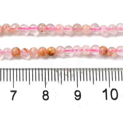 Natural Cherry Blossom Agate Beads Strands G-B090-A15-02-1