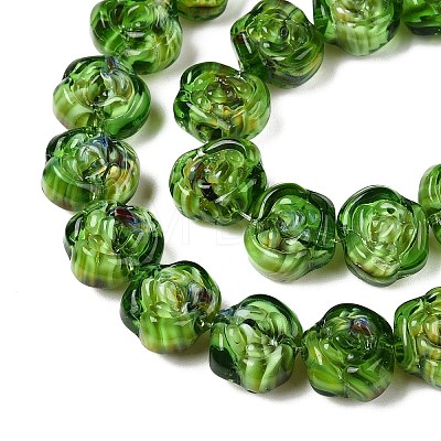 Handmade Lampwork Beads Strands LAMP-T021-26G-1