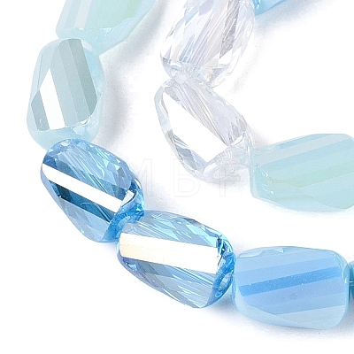 Electroplate Mixed Styles Glass Beads Strands EGLA-N022-10A-A05-1