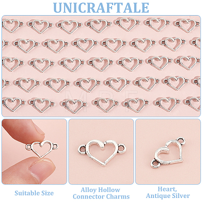 100Pcs Alloy Hollow Connector Charms FIND-UN0016-41-1