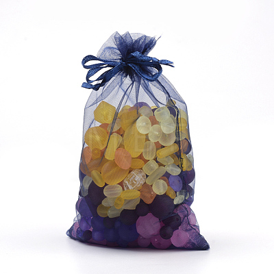 Organza Gift Bags with Drawstring OP-R016-7x9cm-21-1