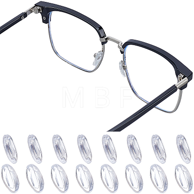 200 Pairs Silicone Eyeglass Nose Pads DIY-CN0003-82-1