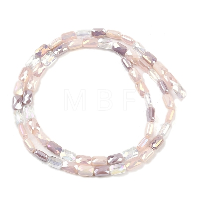Electroplate Glass Beads Strands EGLA-D300-05-09-1